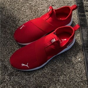 Puma women’s Red Athletic Shoes